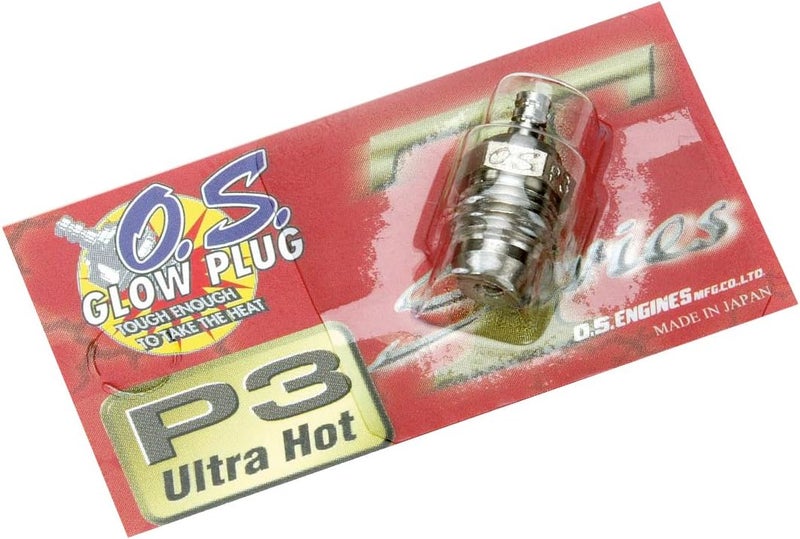 Graupner OS Engines P3 Turbo Glow Plug V-SP Ultra Hot Off-Road - Image 3