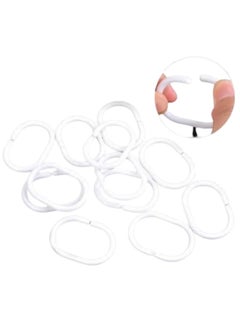 Generic Waterproof Polyester Shower Curtain with 12 Hooks 180*180cm - Grey  - Image 2