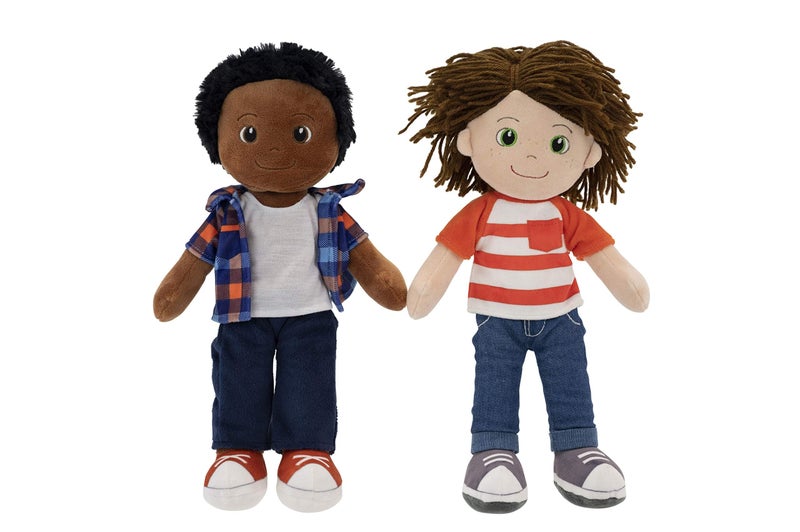 Playtime by Eimmie 14" Soft Baby Doll - Plush Rag Dolls for 2 Year Old Girls and Boys, Toddler & Infants - Girl Toys - Stuffed Toy Companion - Washable & Sensory Fabric Body - Ollie Doll for Baby Boy - Image 4