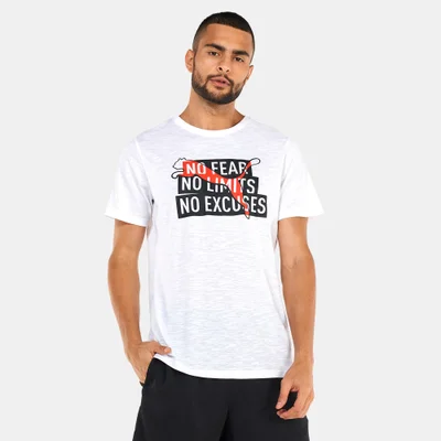 PUMA Men's Performance Slogan Cat Training T-Shirt