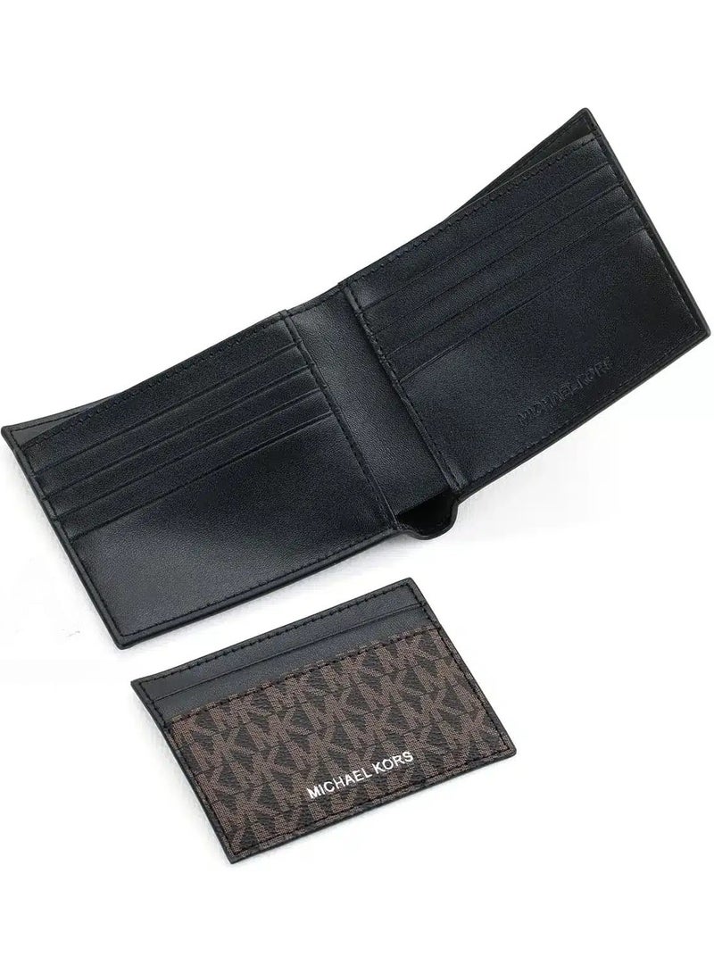 Michael Kors Michael Kors Men Brown Wallet and Card Holder Gift Set  - Image 3
