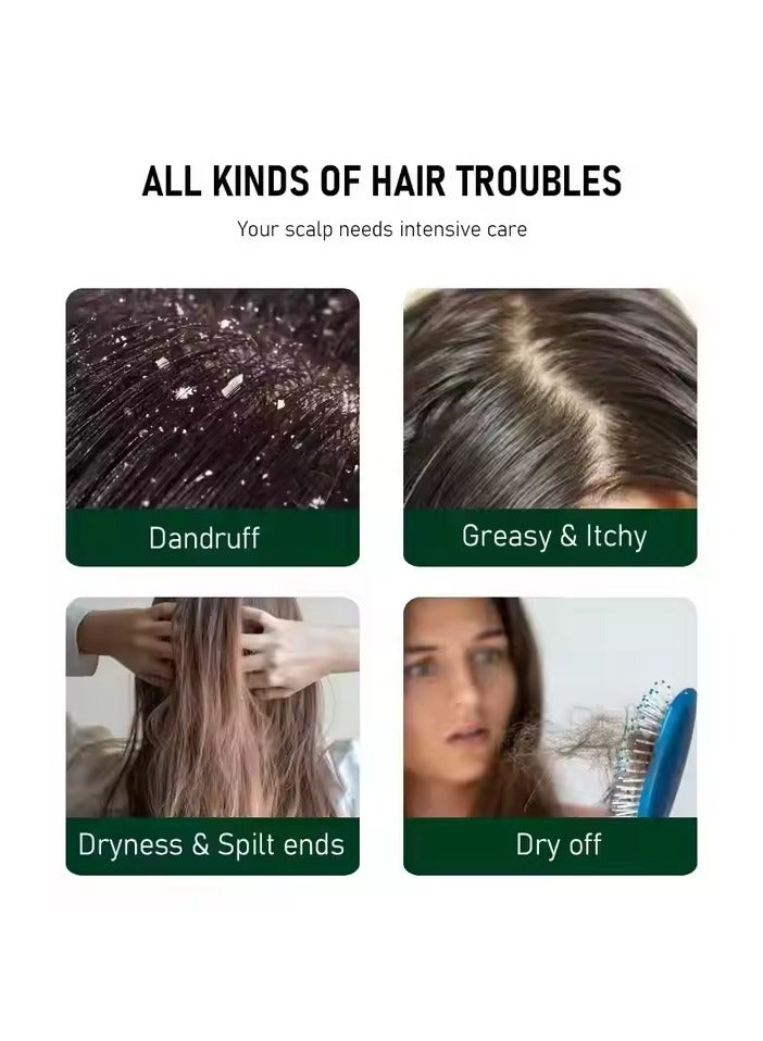 900ml Black Rice FOR HAIR BLACK NATURAL OIL THERAPY HAIR CARE PULP SEEKING THE PIRESTNATURALNESS HAIR SHAMPOO - Image 2