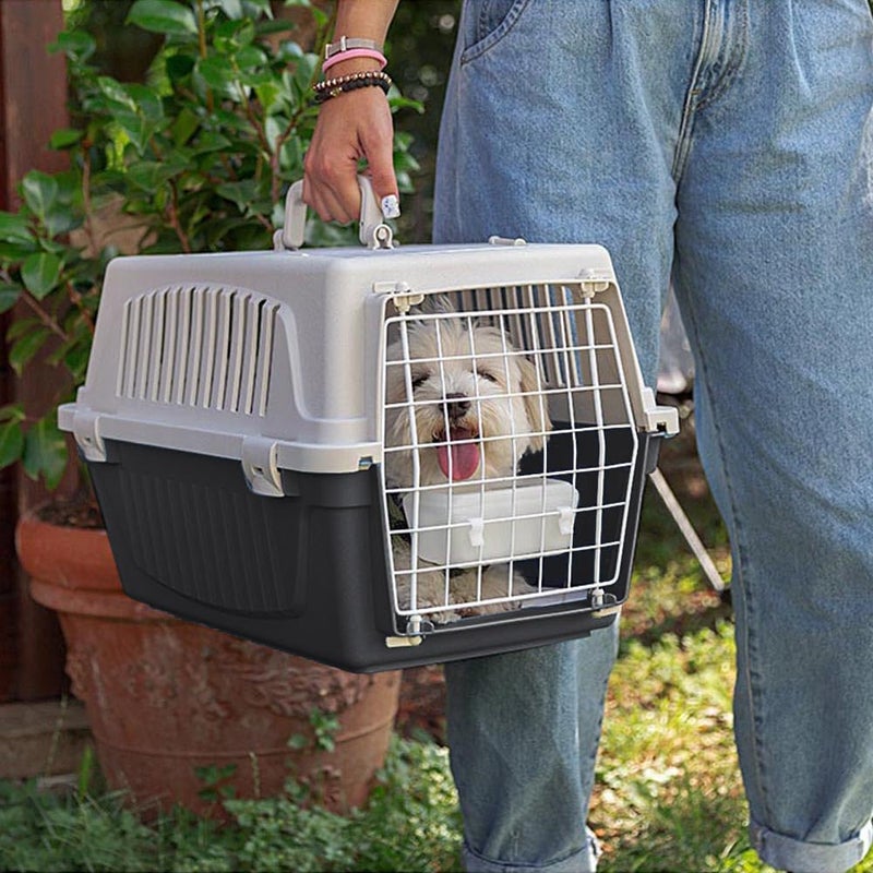 Ferplast Cat Carrier Small Dog Carrier, Double Opening, Secure, Practical, Easy to Clean, Durable Pet Travel Box up to 5 Kg, Includes Cushion, 48 x 32.5 x h 29 cm. - Image 3