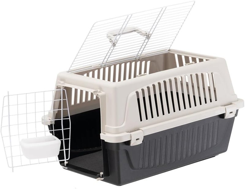 Ferplast Cat Carrier Small Dog Carrier, Double Opening, Secure, Practical, Easy to Clean, Durable Pet Travel Box up to 5 Kg, Includes Cushion, 48 x 32.5 x h 29 cm. - Image 5