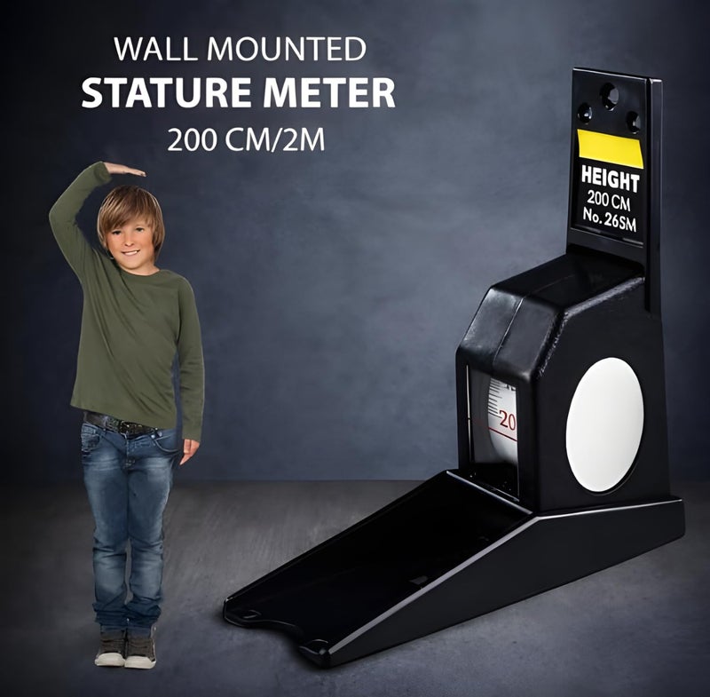 MCP 2m/200CM Roll Ruler Wall Mounted Growth Stature Meter Height Tall Measure Measuring Tape (not feet/inches) - Image 4