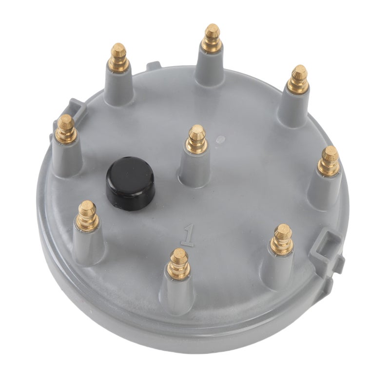Ignition Distributor Cap Rotor Kit DC12V 8233 Brass Terminals Replacement for Bronco E-150 E-250 V8 5.0L 5.8L Grey - Image 4