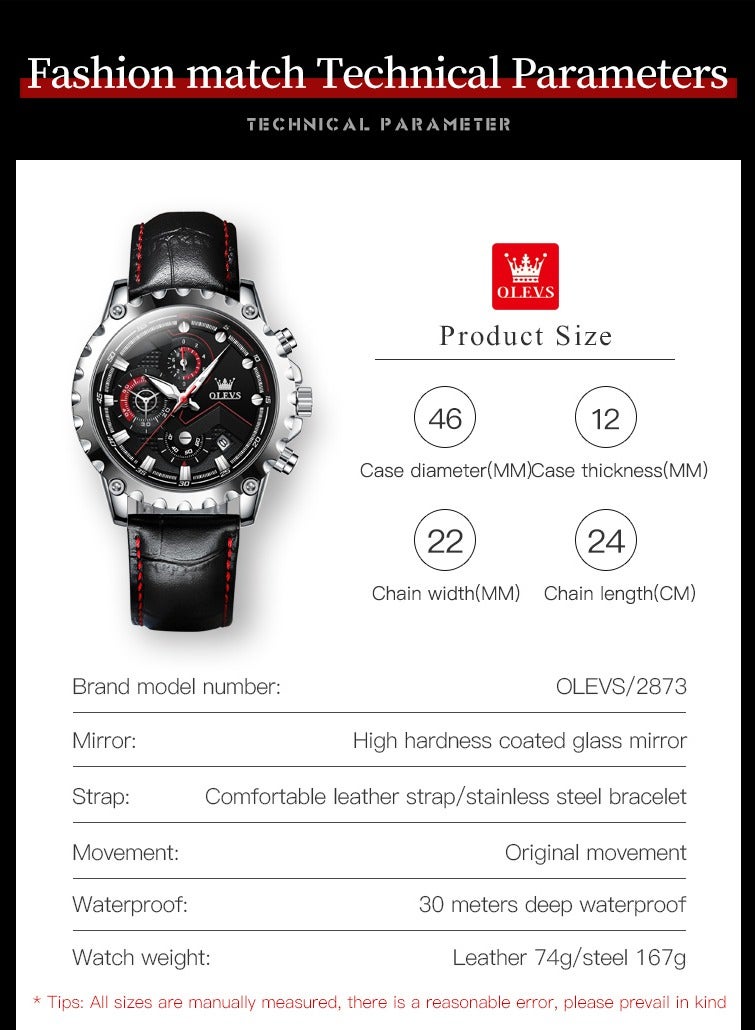 أوليفز OLEVS الرجال ووتش - Image 4