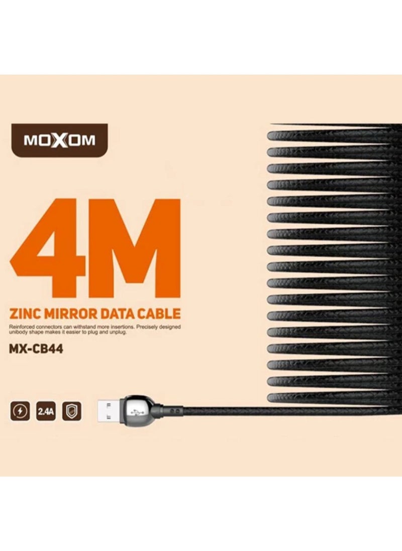 MOXOM Moxom 4M QC 4.0 Fast charge cable USB Lightning cable  - Image 2