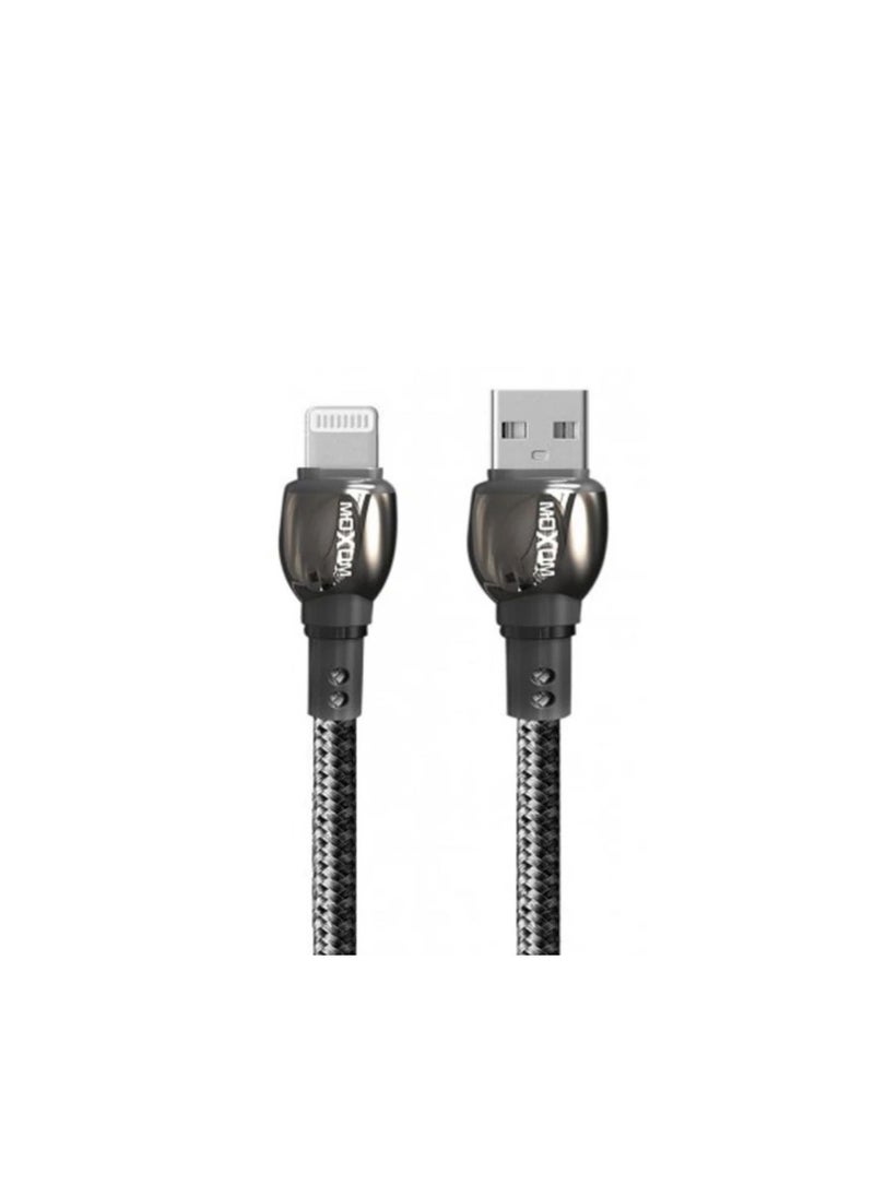 MOXOM Moxom 4M QC 4.0 Fast charge cable USB Lightning cable  - Image 1