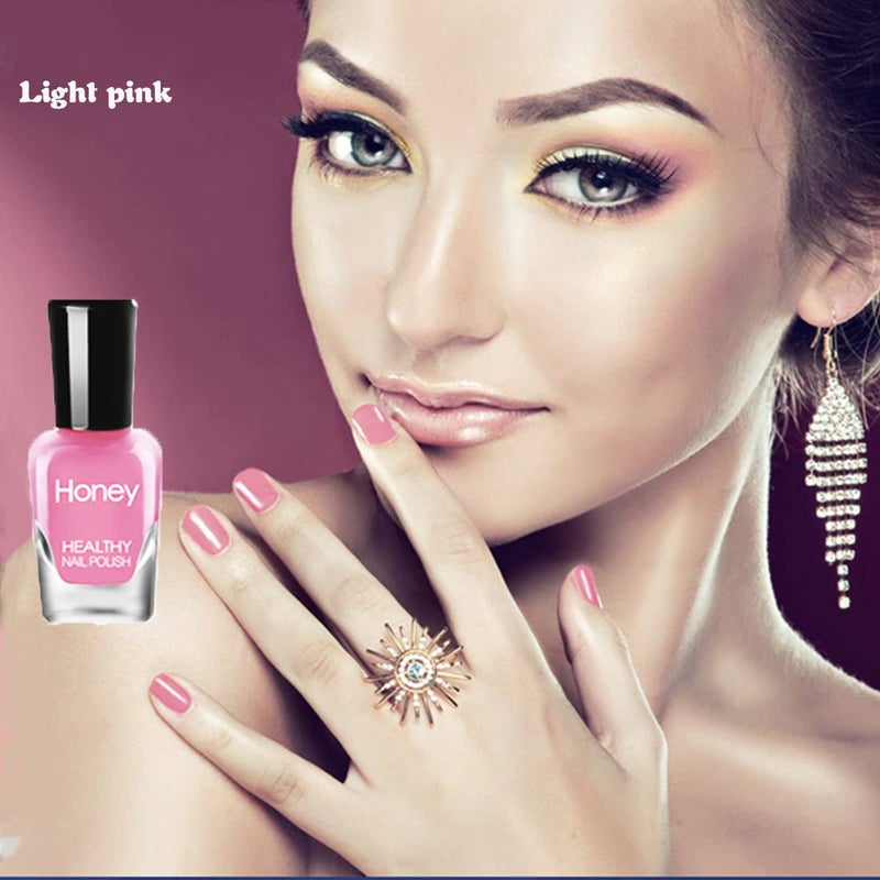 Tophany Non Toxic, Easy Peel Off and Fast Dry Nail Polish Set for Pack, Eco Friendly & Organic Water Based Nail Polish for Women,Teens (6 Bottles, 5ML) - Image 3