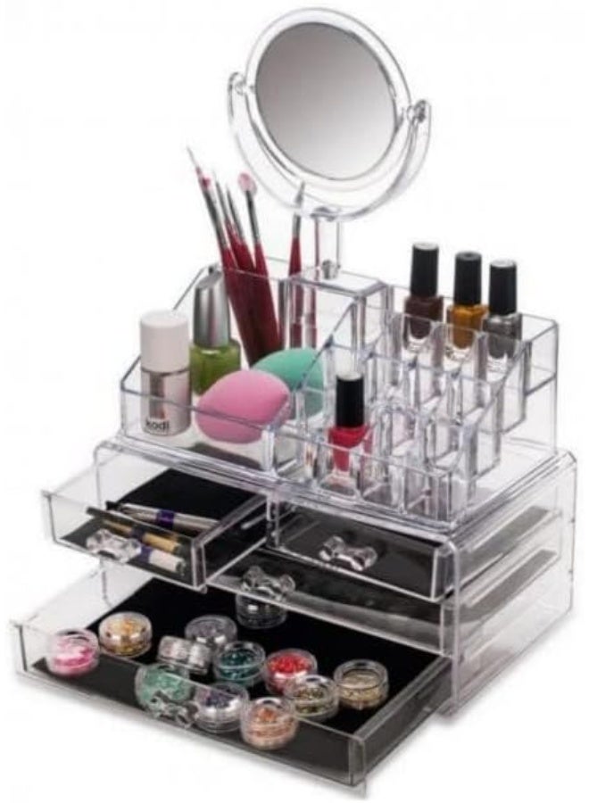 منظم مكياج مع 4 أدراج - Image 4
