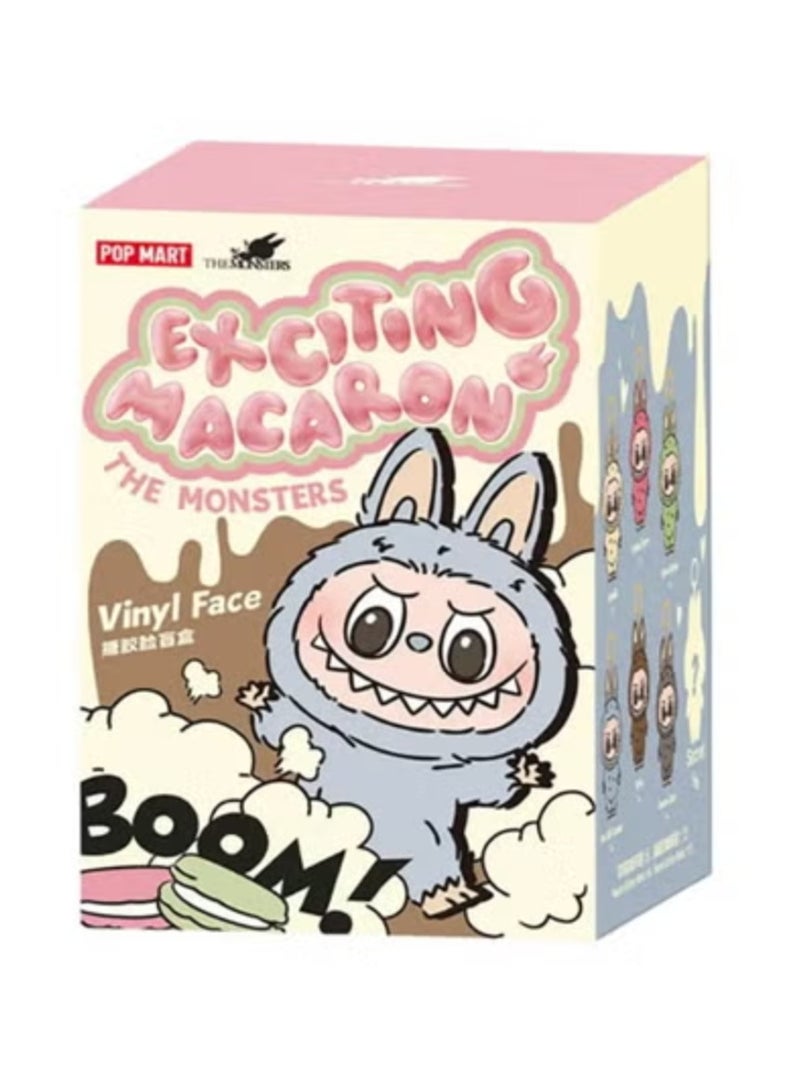 Labubu The Monsters - Tasty Macarons Vinyl Face Blind Box Random Design - SINGLE BOX (1PC only),Support QR code verification - Image 1