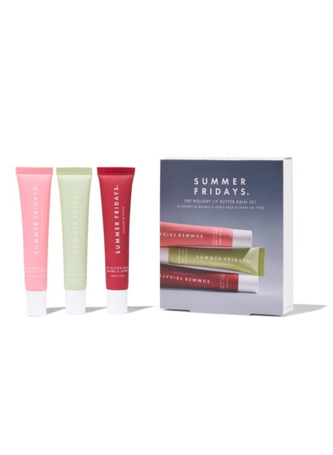 Summer Fridays The Holiday Lip Butter Balm Set 3*15G - Image 3