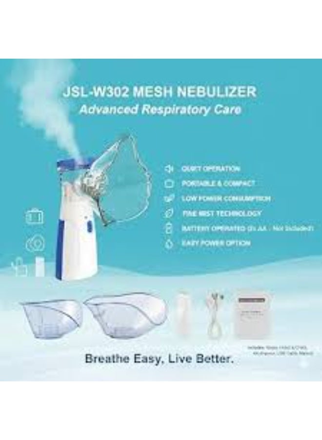 کاتانس جهاز استنشاق شبكي هادئ ومحمول JSL-W302 لعلاج تنفسي فعال - Image 4