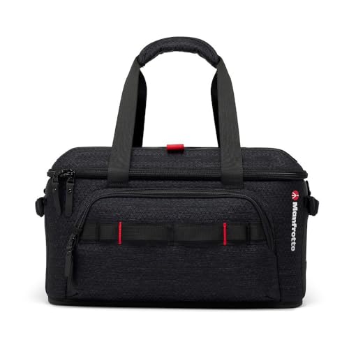 Manfrotto Pro Light Cineloader Small Shoulder Bag Camcorder Cinema Bag Padded Camera Case Professional Video Dedicated Features Top Access Camera Storage Dark Grey Size Small - Image 1
