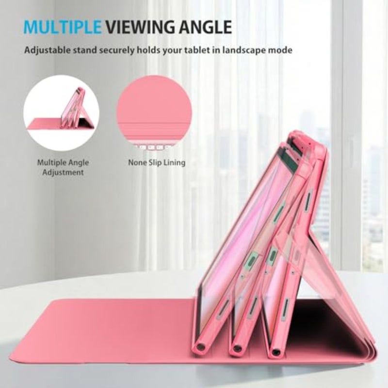 Touchpad Keyboard Case for 2025 11 Galaxy Tab A11+/ 2023 A9+ 5G/Wi-Fi;Detachable Wireless Keyboard with Pencil Holder Folio Cover for Galaxy Tab A11 Plus/ A9 Plus 11-Inch - Image 5