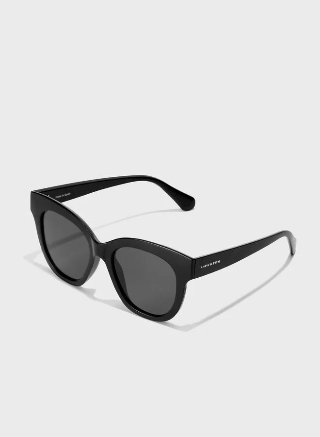 HAWKERS Audrey Raw - Polarized Black Sunglasses