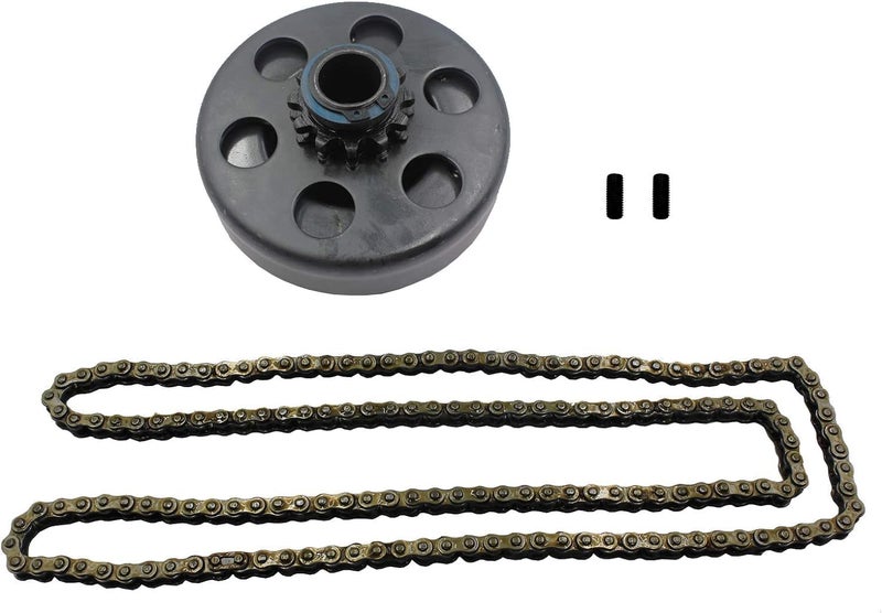 12T with 35 Chain Centrifugal Clutch 34 Bore Compatible With Predator 212cc Small Engine Go Kart Mini bike Lawnmower Fun Kart Engine 34 Bar