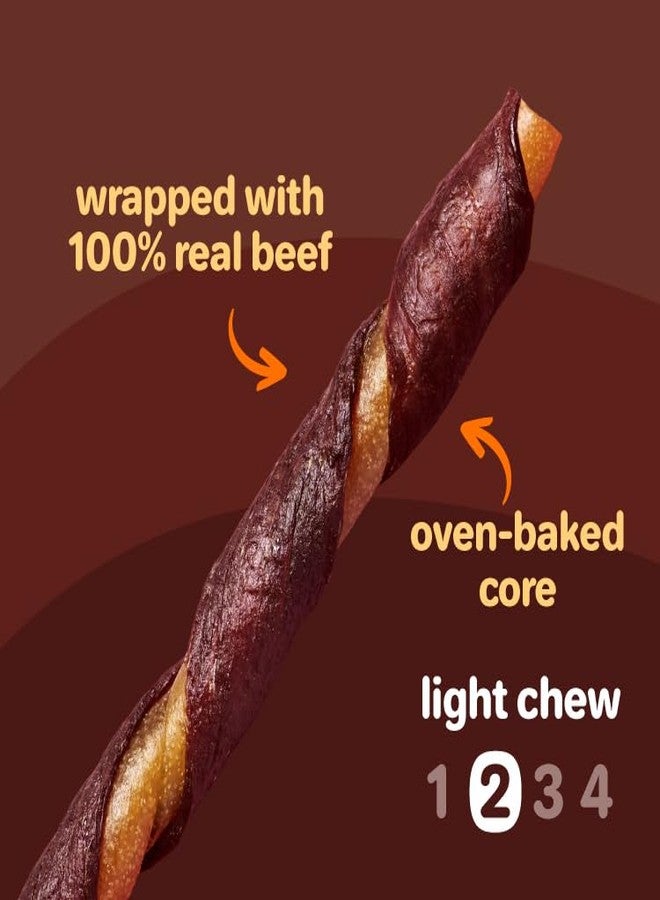 Hartz Oinkies Beefy Twists, 14 Count - Image 3