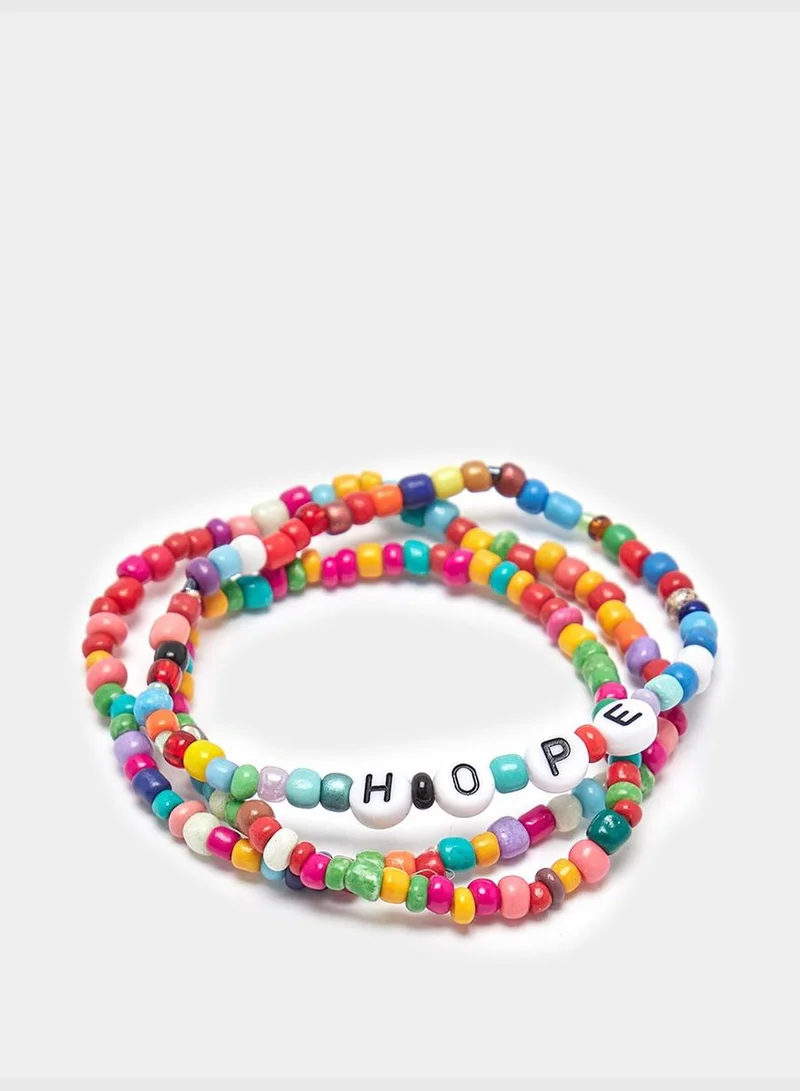 Styli Set of 3 - Beaded Bracelet