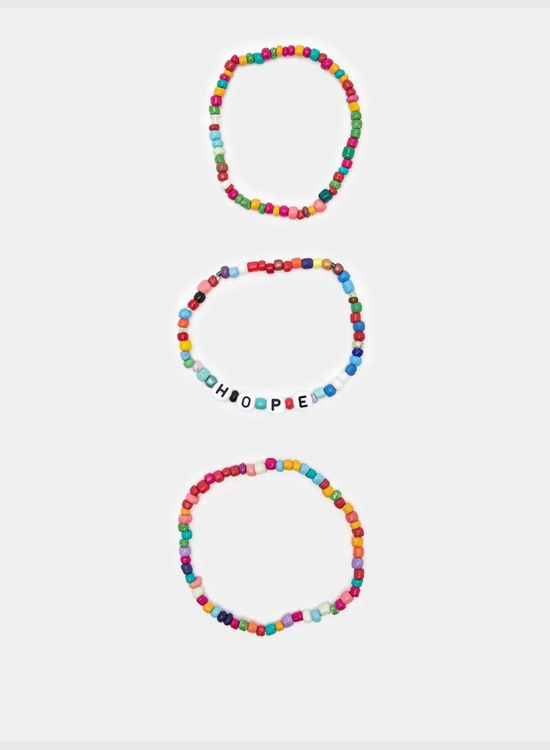 Styli Set of 3 - Beaded Bracelet