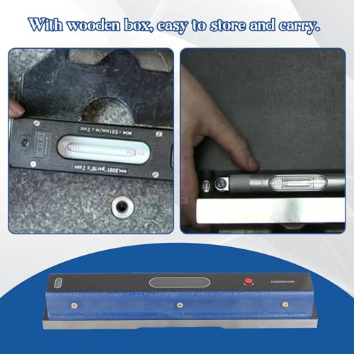 WFLNHB 12 Inch Precision Level Accuracy 0.0002 Per 10 Inch Machinist Tool Used to Test the Horizontal Position of Equipment and Flatness - Image 5