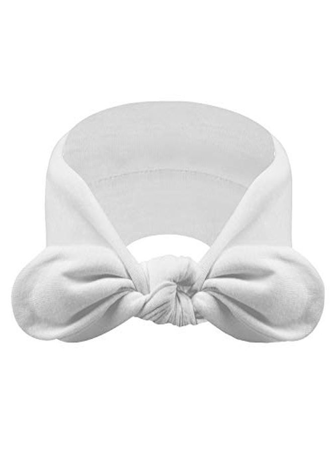 DRESHOW 4 Pack Bow Headband For Women Knotted Hair Band Facial Cloth Headbands - Image 2