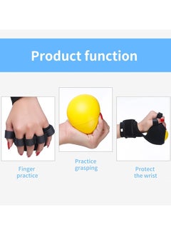 Finger Massage Fingerboard, Anti-Spasticity Ball Splint Hand Finger for Hand Stroke Hemiplegia Finger Recovery Spasm Dystonia Hemiplegia Finger Training Hand Functional Impairment for Men and Women - pzsku/Z50F1FC418A008E93813EZ/45/_/1739200679/843a0f04-5c5c-4e7f-ae30-c891b4fba8cd