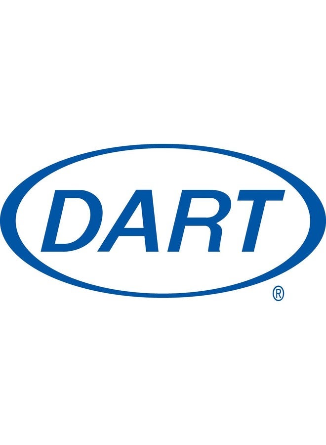 Dart Plastic Lids, 4oz Cups, Translucent, 100/Sleeve, 10 Sleeves/Carton - Image 2