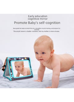 Generic Baby Early Education Animal Desk Calendar Cloth Book Baby Head Up Training Multi-dimensional Color Enlightenment Early Education Cloth Book Spot-Color:Animal World Cloth Book  - Image 4