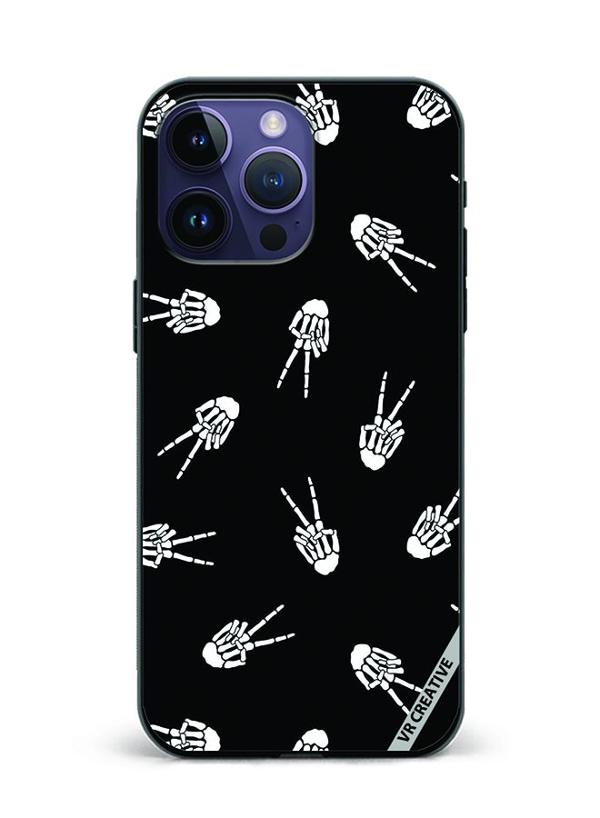 VR CREATIVE Protective Case Cover For Apple iPhone 16 Pro Max Hallowen Design Multicolour