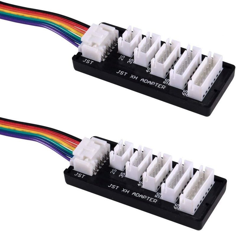 ACEIRMC RC Product JST-XH-2-6S Lipo Battery Charge Balance Board, JST XH Board Balance Expansion Charger Adapter gor RC 6S LiPo Battery Charge (2pcs) - Image 1