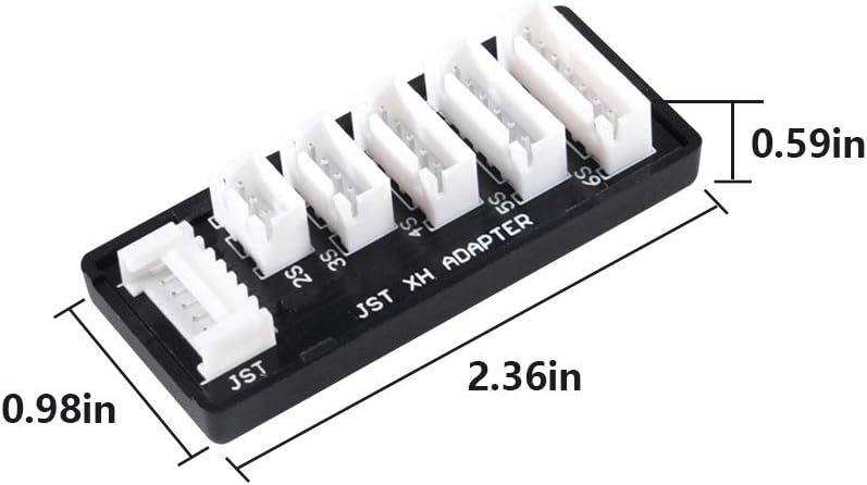ACEIRMC RC Product JST-XH-2-6S Lipo Battery Charge Balance Board, JST XH Board Balance Expansion Charger Adapter gor RC 6S LiPo Battery Charge (2pcs) - Image 4