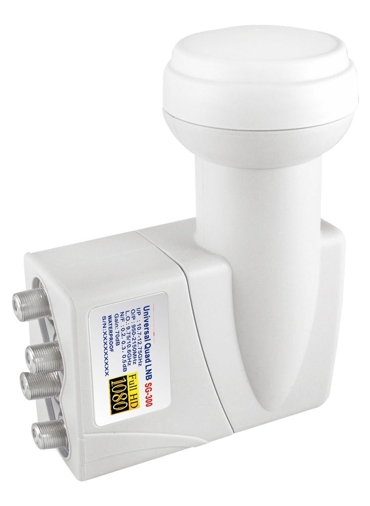 Stargold Universal Quad LNB Full HD 1080 Ultra HD 4K Hight Quality Digital Reception LNB  - Image 1
