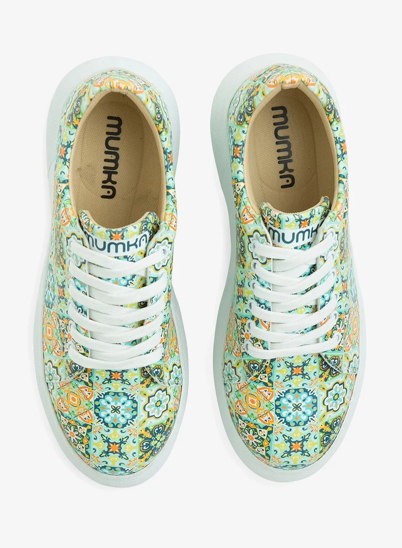Mumka Mosaics Mosaics Sneakers for Women | Best Price UAE