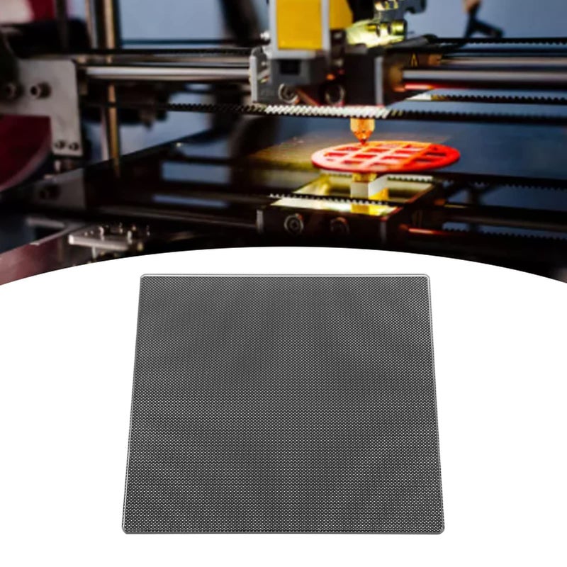 150x150mm 3D Printer Tempered Glass Bed Plate Microporous Coating Strong Adhesion Heat Reusable Heated Bed - Image 5