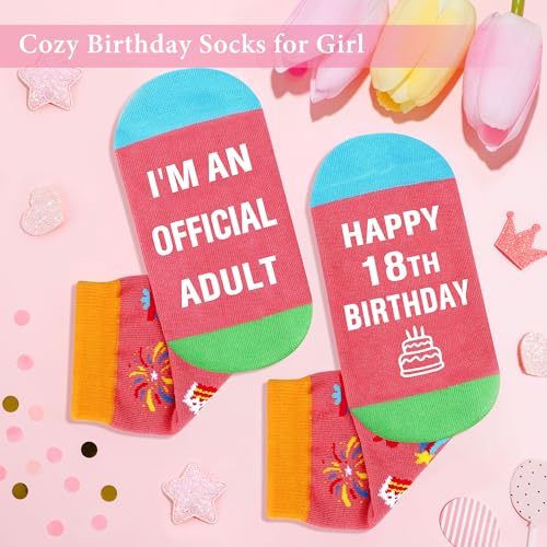 YENCHORN 18th Birthday Gifts for Girls Trendy 18 Year Old Girl Birthday Gifts for 18 Year Old Girl Gift Ideas Unique Age 18 Gift for Female Teen Girls Her Daughter Happy 18th Decoration Presents with Tumbler - Image 4