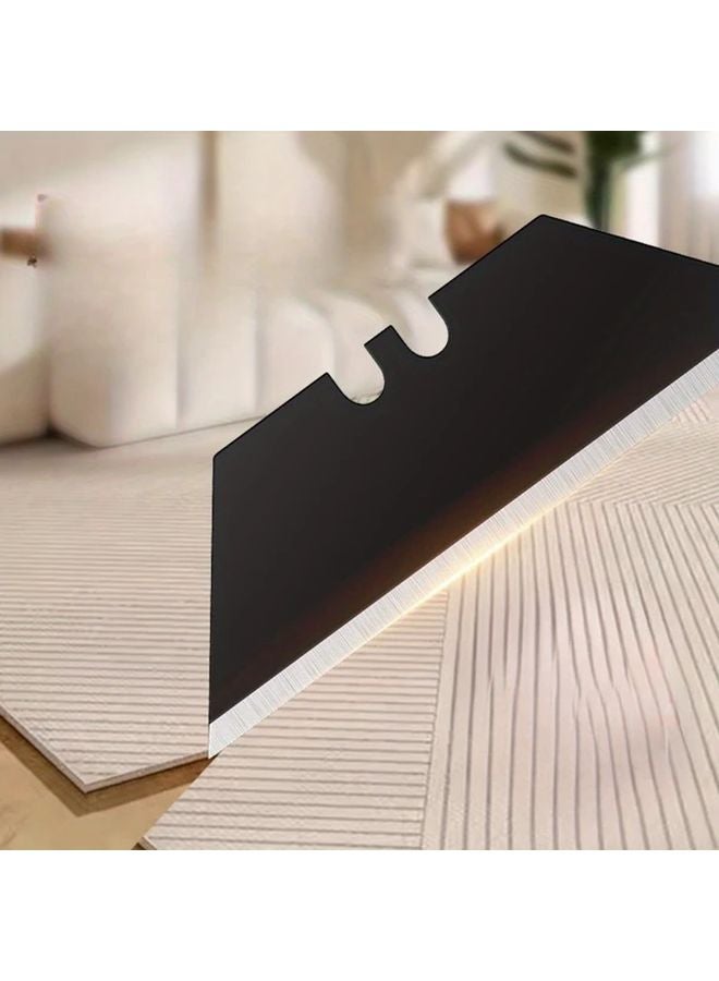 Heavy Duty Metal Trapezoidal Cutting Blades Set Of 10 For Wood Plastic And Soft Metal - Image 5