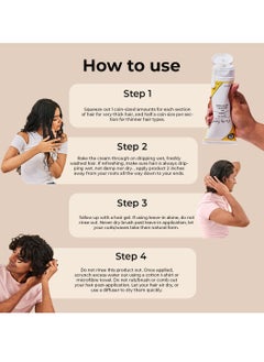 Fix My Curls Fix My Curls Leave In Cream | Enriched with Jojoba Oil & Nigella Sativa Seed Oil| Curly And Wavy Hair Cruelty-Free Vegan Frizz Control Hydration  - Image 3