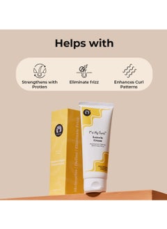 Fix My Curls Fix My Curls Leave In Cream | Enriched with Jojoba Oil & Nigella Sativa Seed Oil| Curly And Wavy Hair Cruelty-Free Vegan Frizz Control Hydration  - Image 5