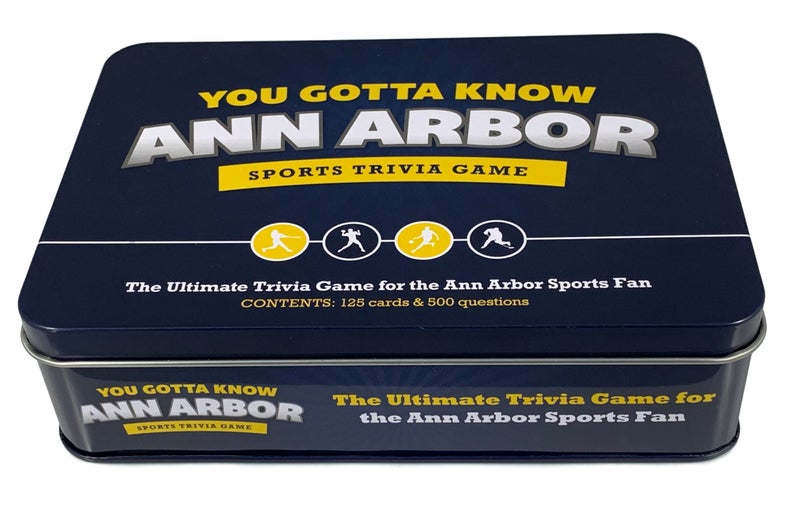 You Gotta Know Ann Arbor  Sports Trivia Game - Image 3