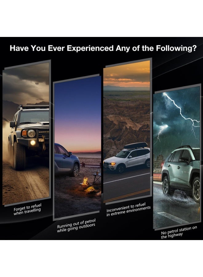 OSHIMA Manual Fuel Transfer Pump, Liquid Transfer Pump for Light Oils, Multifunction Liquid Sucker Pump Gasoline, ortable Fuel Syphon for Gas Gasoline Petrol Diesel Oil Water Fish Tank - Image 4