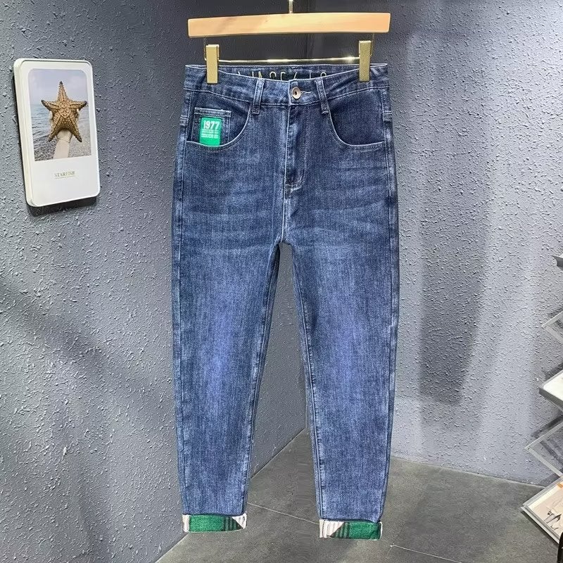 Unisex Classic Denim Jeans Loose Fit Daily Outdoor Wear - Image 2