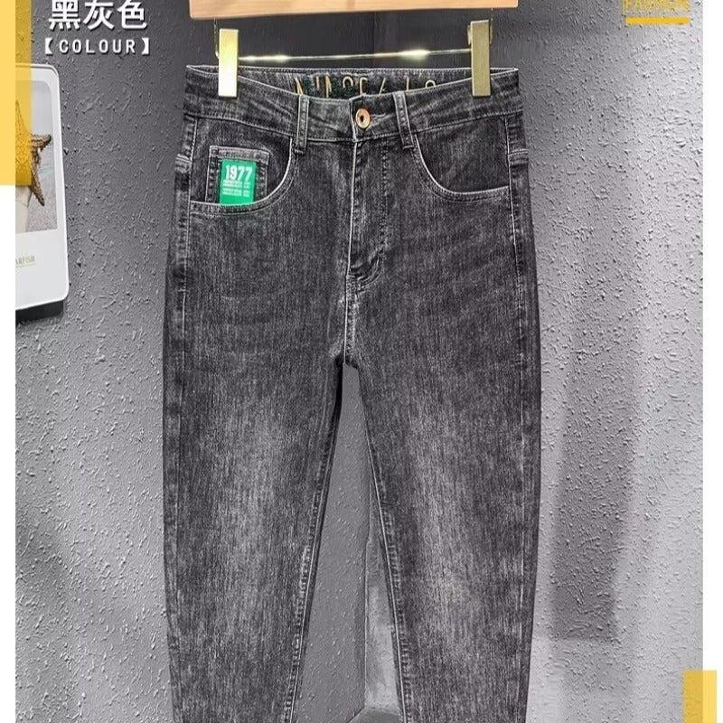 Unisex Classic Denim Jeans Loose Fit Daily Outdoor Wear - Image 3