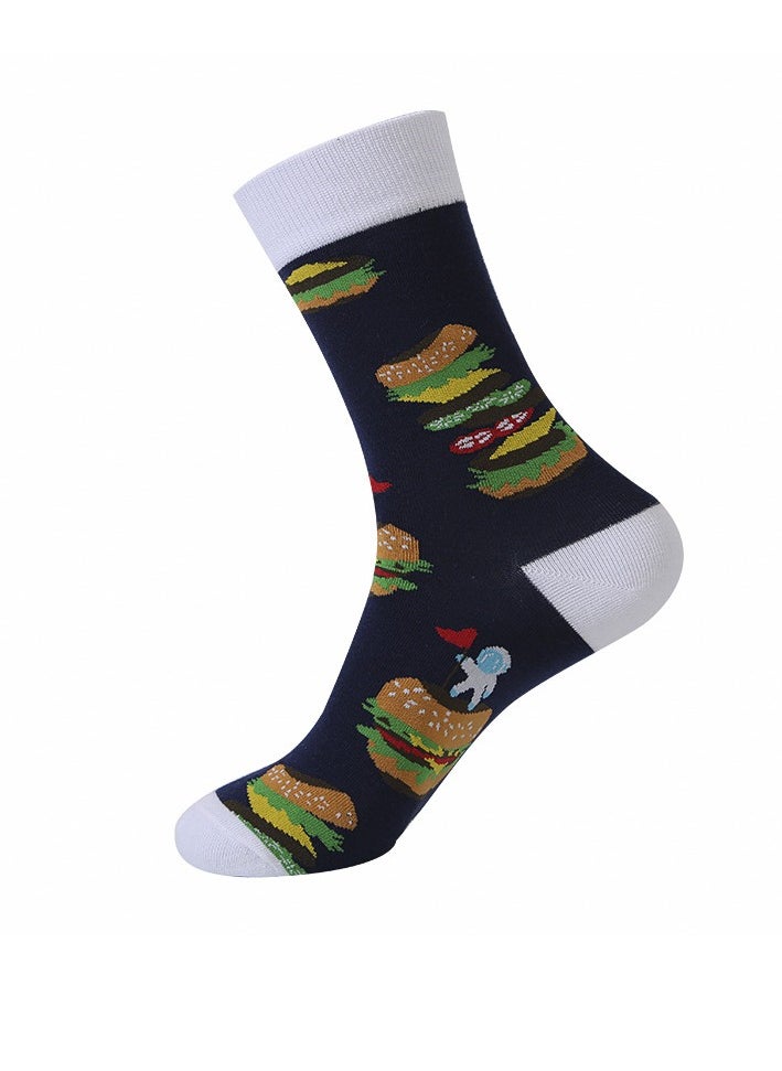Generic - Unisex Absorb Sweat and Deodorize Socks 3 Pairs High Quality Socks One Size Fits All - Image 1