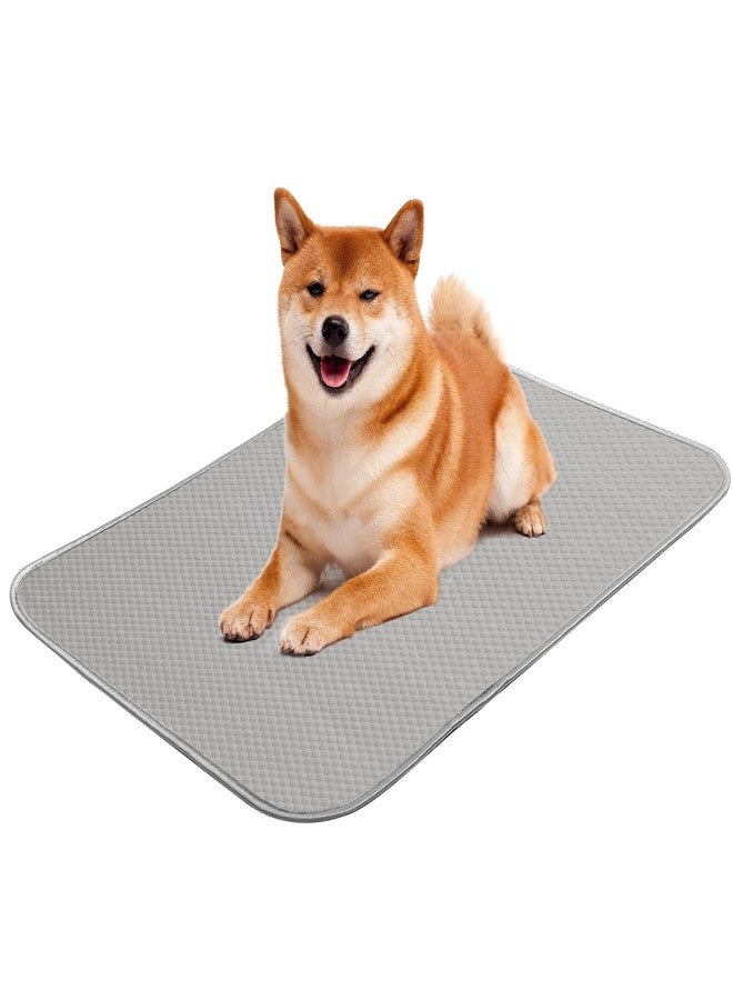 Buvlnee Summer Dog Cooling Mat Washable Ice Silk Self Cool Pad for Small Medium Large Dogs and Cats, Pet Sleeping Pad for Crate, Bed, Indoor & Outdoor Floor, Car Seats
