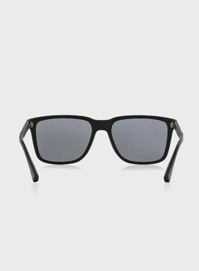 EMPORIO ARMANI  0EA4047 Wayfarer Sunglasses for Men | Best Price UAE