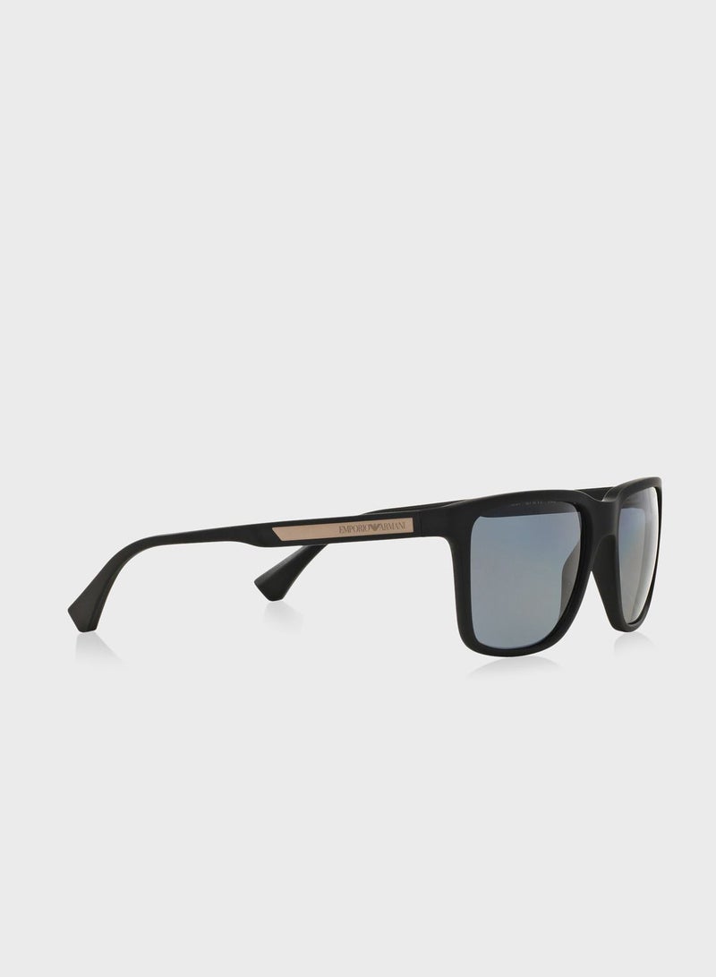 0EA4047 Wayfarer Sunglasses