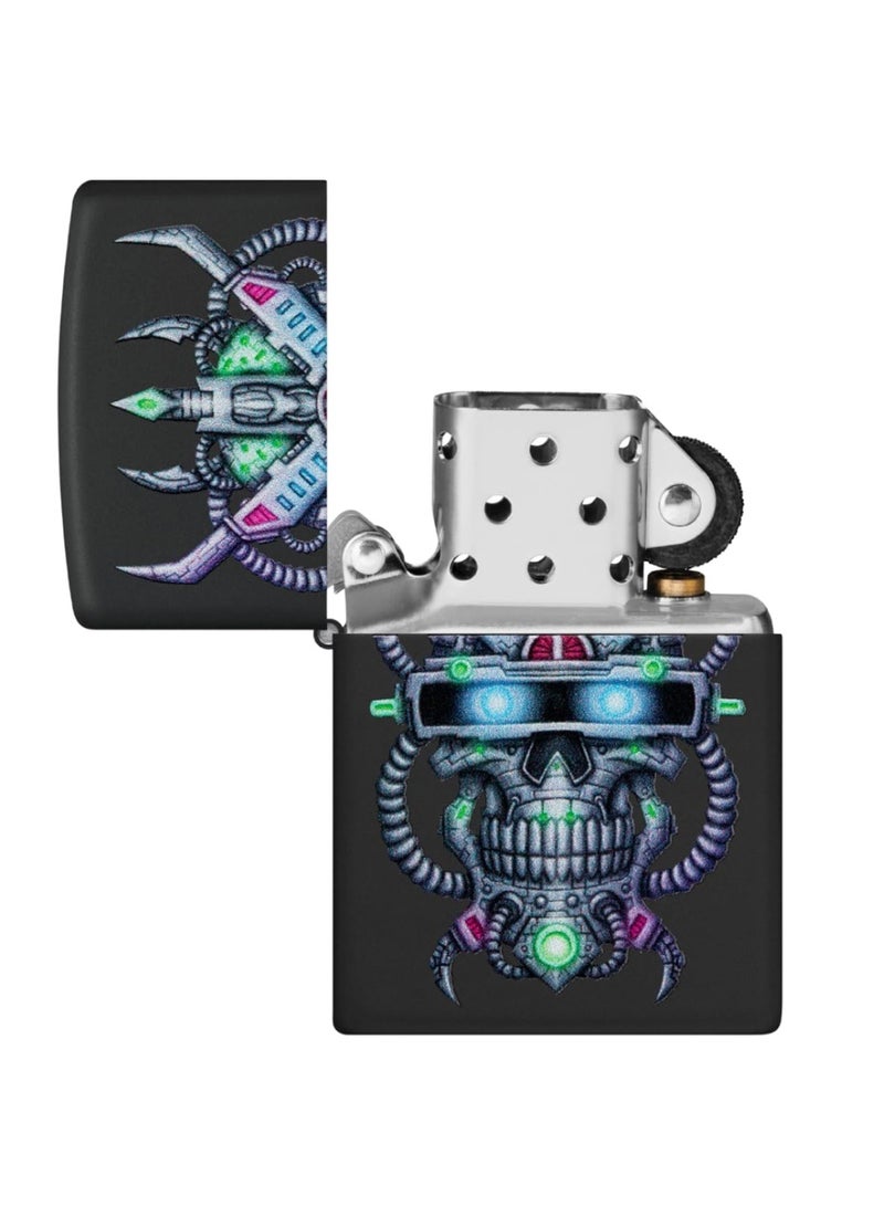 زيبو ولاعة سايبر سكول ديزاين المقاومة للرياح من زيبو - أسود - Image 3