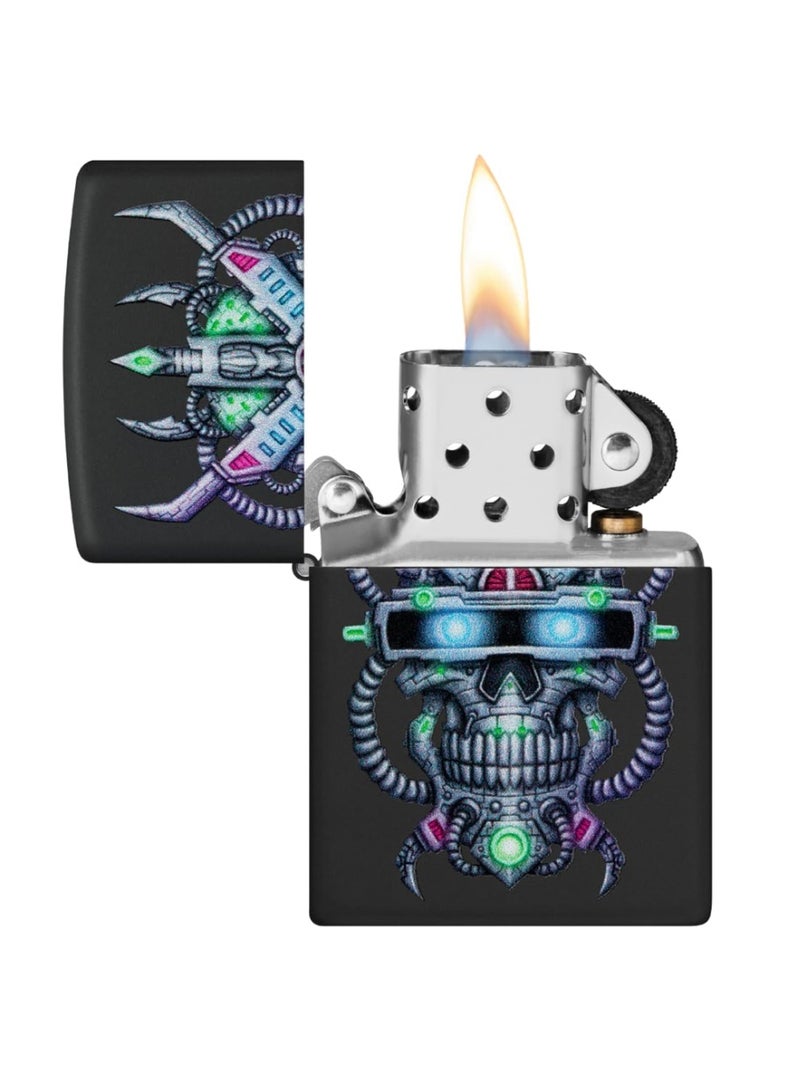 زيبو ولاعة سايبر سكول ديزاين المقاومة للرياح من زيبو - أسود - Image 2